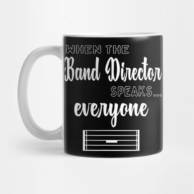 Funny Band Director Shirt Music Teacher Gifts Appreciation by nellieuyangela